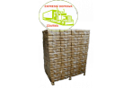 Dřevěné brikety InECO RUF TOP, 480 kg, DOPRAVA ZDARMA