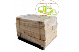Dřevěné brikety InECO RUF MAX (100% BUK), 480 kg DOPRAVA ZDARMA