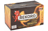 Uhelné brikety REKORD 10, paleta 450 kg, doprava ČR