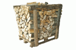 Suché palivové dřevo tvrdé rovnané délka 33 cm 