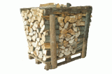 Suché palivové dřevo tvrdé rovnané délka 33 cm 